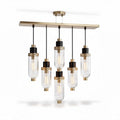 Pendant Lighting Fixture – Suitable for Modern Home Decor – Made of Glass and Metal – 20 x 20 x 30cm