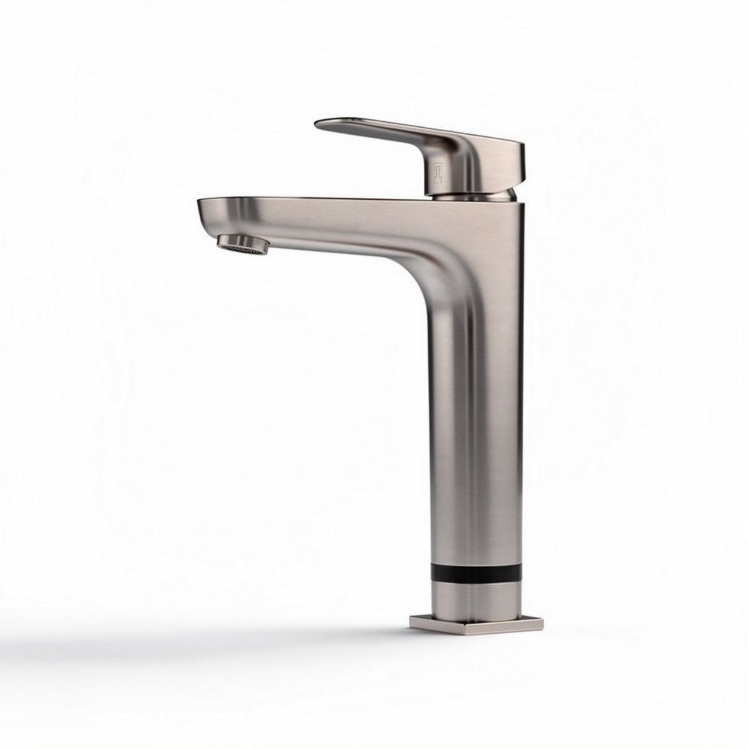 Stainless Steel Bathroom Faucet – Suitable for Sink Installation – 10 x 5 x 15cm