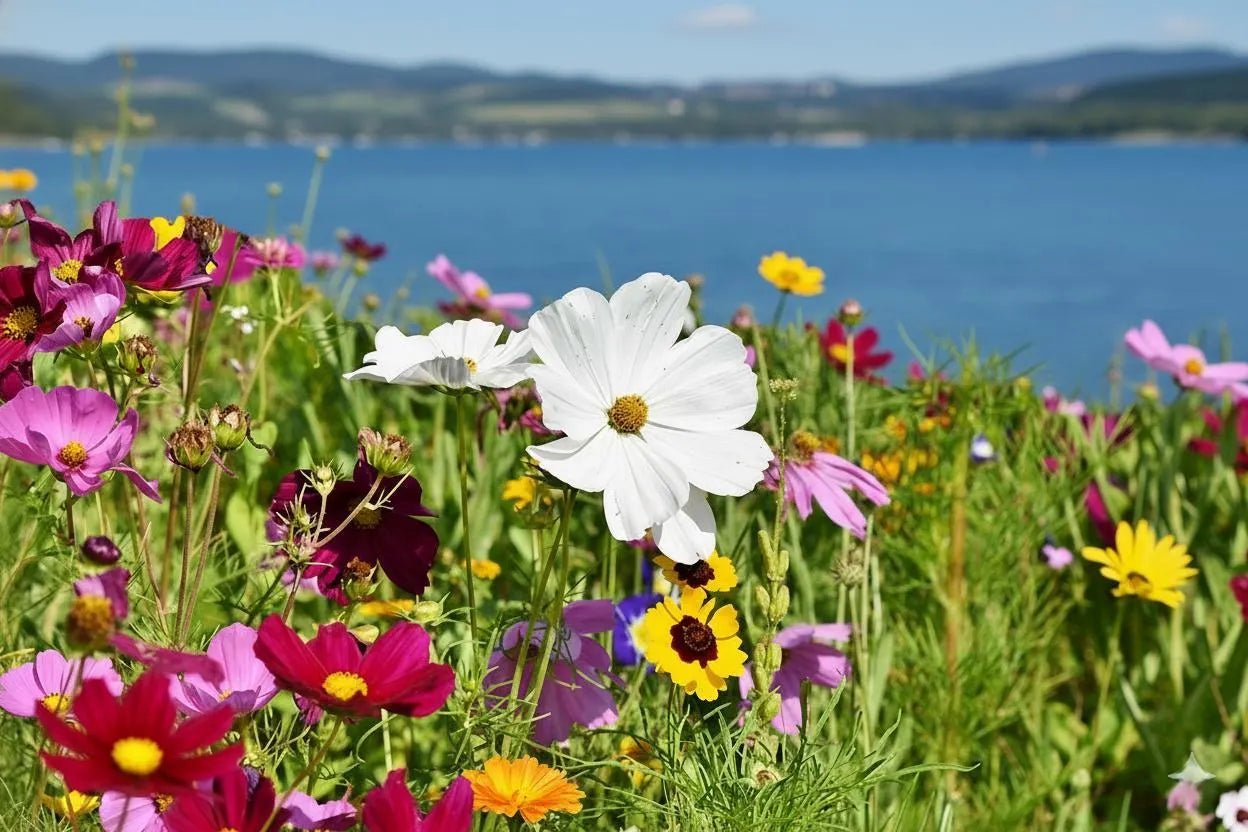 Perennial Wildflower Seed Mix | All-Season Bloom | Native, Bee  Butterfly Friendly | Low Maintenance Garden Seed