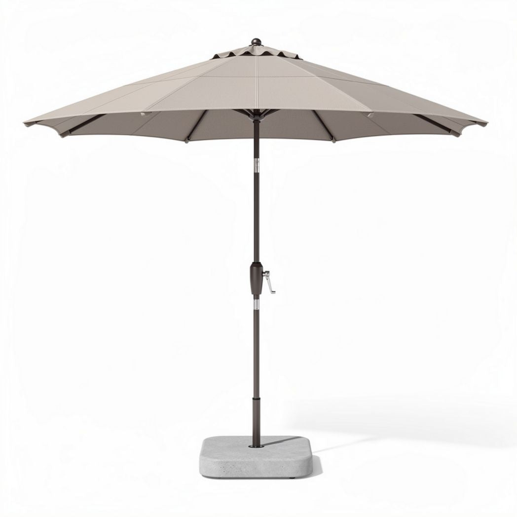 Patio Umbrella for Outdoor Shade and Protection – Metal and Fabric – 200 x 200 x 250cm